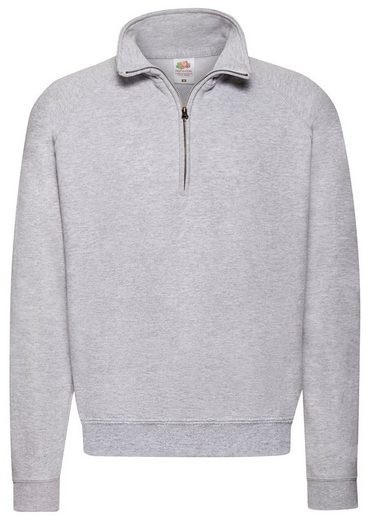 Fruit of the Loom Sweatshirt CLASSIC ZIP NECK SWEAT - Herren Sweatshirt mit Reißverschluss | OTTO (DE)