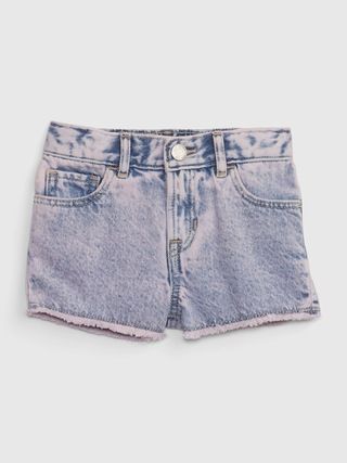 Toddler Stride Denim Shorts with Washwell | Gap (US)