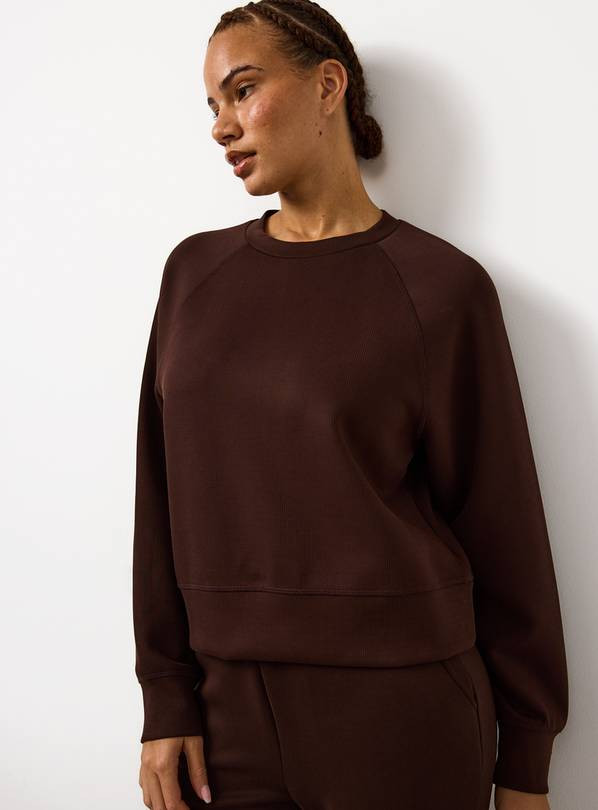 Brown Corduroy Co-ord Sweatshirt L | Tu Clothing