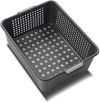 madesmart Classic Medium Storage Basket - Granite | CLASSIC COLLECTION | Soft-grip Dots and Non-s... | Amazon (US)