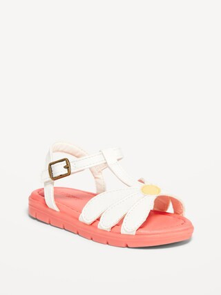 Faux-Leather Platform Sandals for Toddler Girls | Old Navy (US)