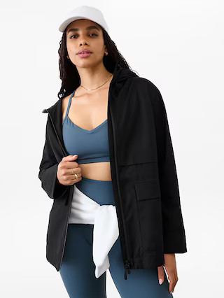 Utility Rain Jacket | Athleta