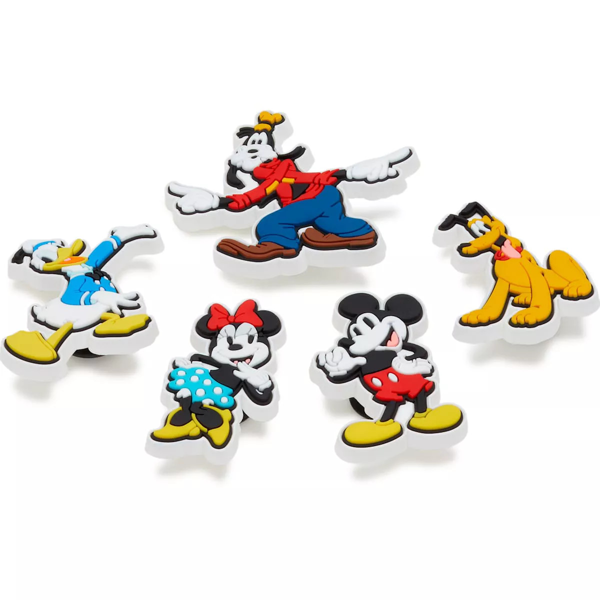 Crocs Jibbitz Kids Disney Mickey Mouse & Friends Character Shoe Charms 5pk | Target