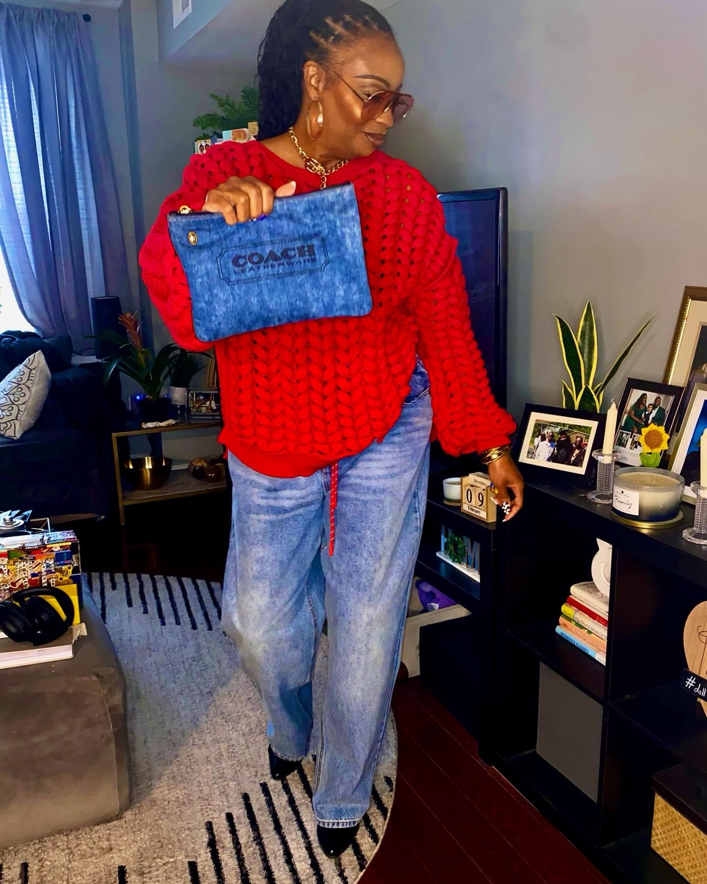 Red hot sweater by KBB

#LTKMidsize #LTKBeauty #LTKOver40