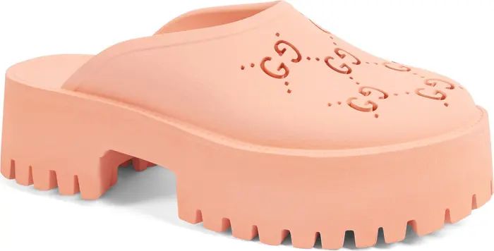 Gucci Elea GG Logo Platform Clog | Nordstrom | Nordstrom