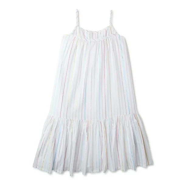 Wonder Nation Girls Lurex Dress Sizes 4-18 & Plus | Walmart (US)