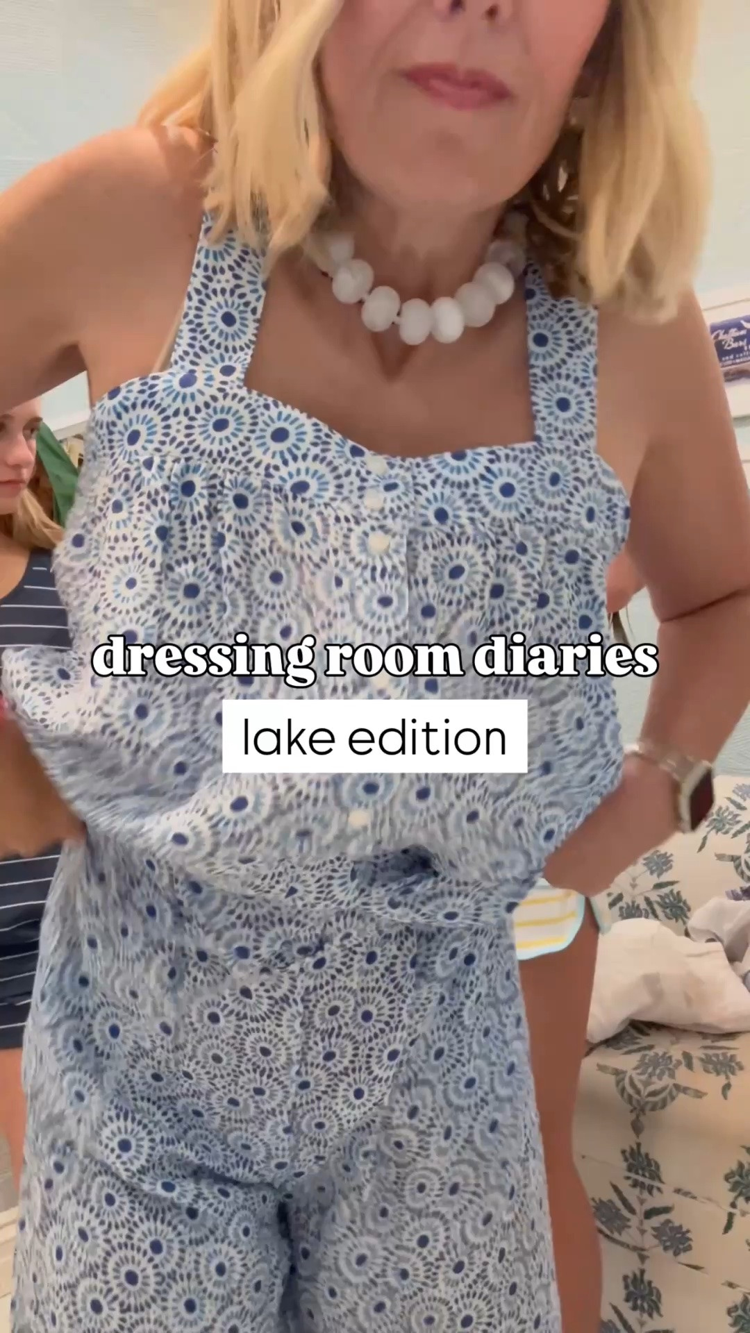 Dressing Room Diaries…Lake Edition!! We had so much fun on King Street in Charleston trying on our fave pajamas! 

The daywear & loungewear collections from Lake are so good!! The details and pleats instantly elevate these sets. We are both in smalls. I wear a small in most sets. 

 *Use my code Catherine20 at A+B
 *Use code Mixandmatchmadness at Loopy

#LTKdayinmylife #LTKmomlife #LTKKids