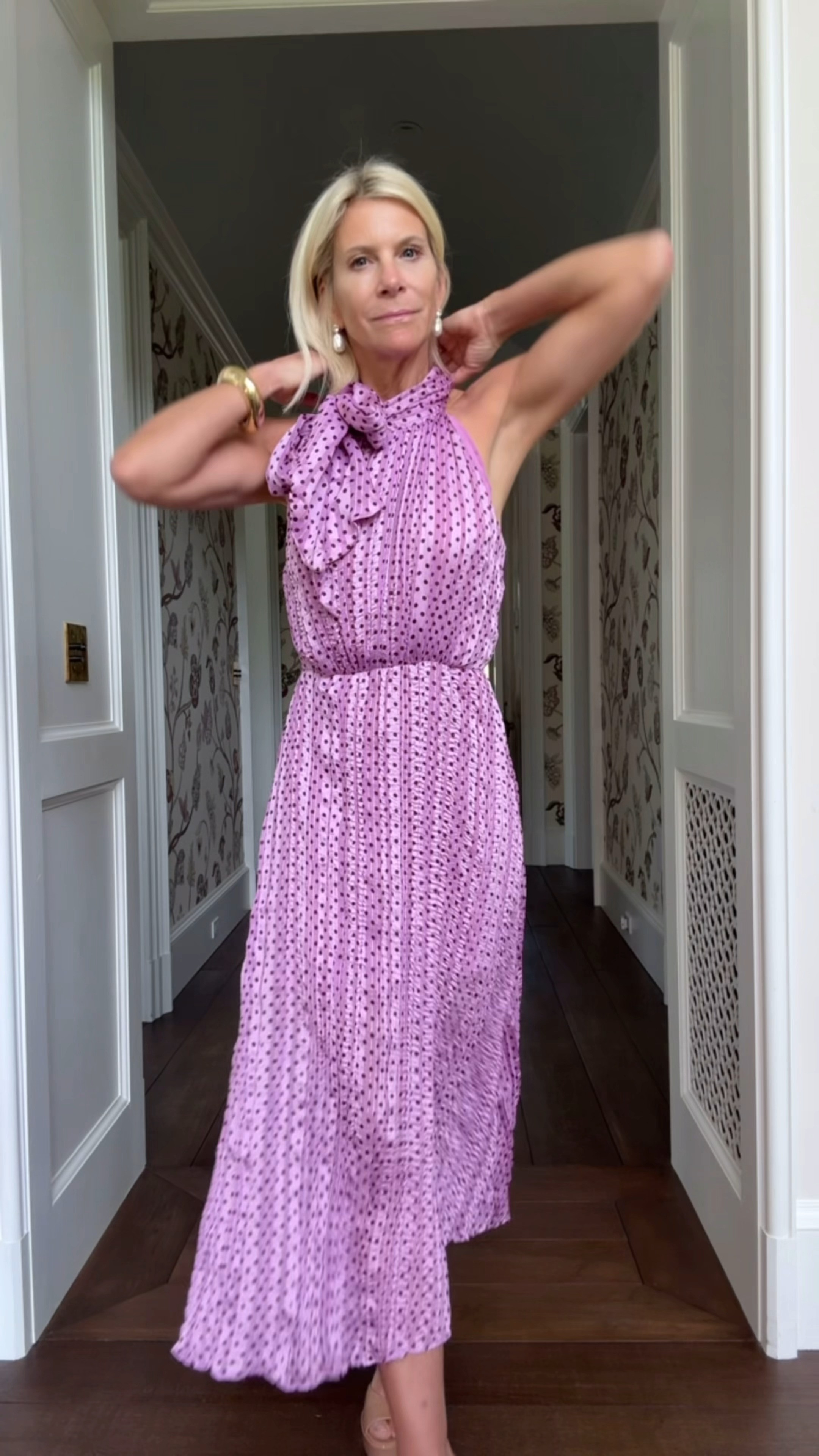 POV: You said you weren't buying another dress this summer... and then Zara released this pink polka dot number. 💕✨

Now I'm planning a brunch, a baby shower, and a garden party just so I have more reasons to wear it 

 #LTKdayinmylife #LTKootd