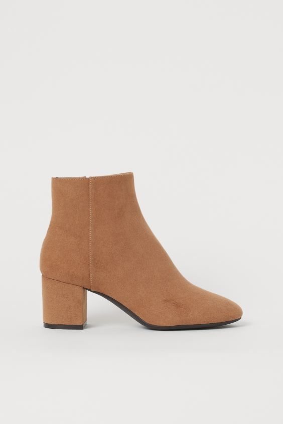 Block-heeled ankle boots | H&M (UK, MY, IN, SG, PH, TW, HK)