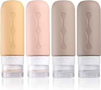 Gemice Travel Bottles for Toiletries Tsa Approved Travel Size Containers BPA Free Leak Proof Trav... | Amazon (US)