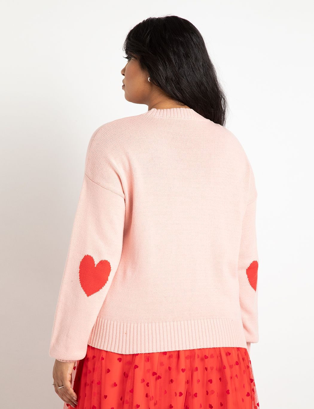 Heart Sweater | Eloquii