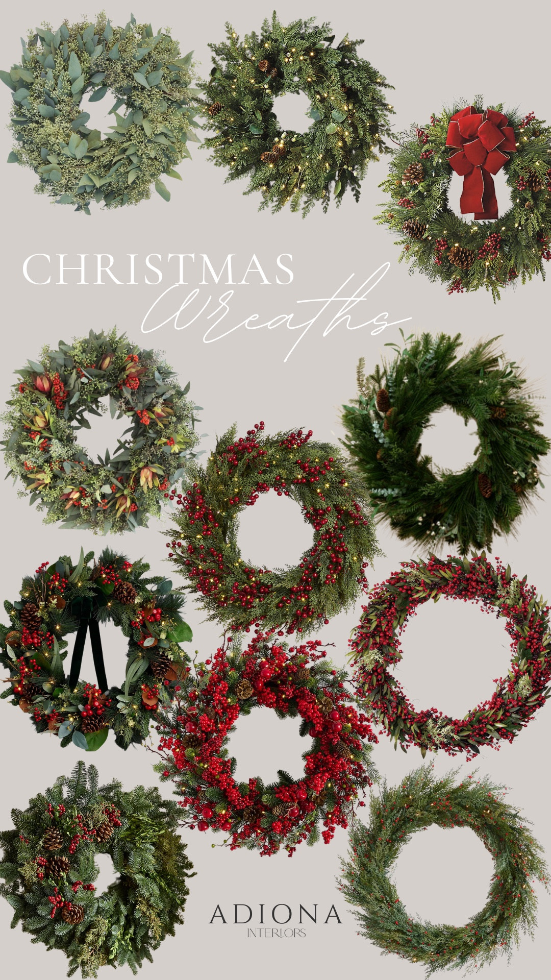 Holiday decor 

Christmas wreaths, holiday finds, Christmas decor 

#LTKHoliday #LTKSeasonal #LTKHome