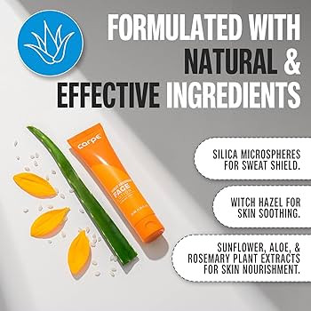 Carpe - Helps Keep Your Face, Forehead, and Scalp Dry - Sweat Absorbing Gelled Lotion - Plus Oily... | Amazon (US)