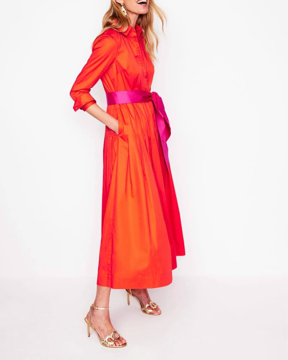 I am not typically a fan of red, but something about this red shirt dress with the contrast of the fuchsia belt is really calling my name!

I think it would be the perfect dress for a summer wedding I am attending.

It would also be great for Mother’s Day, a graduation, wedding guest dress or any summer event that calls for a dress. 

All dresses from Boden are 25% off through midnight tonight (April 26th).

They have some beautiful dress options! 

#LTKOver40 #LTKWedding #LTKSaleAlert