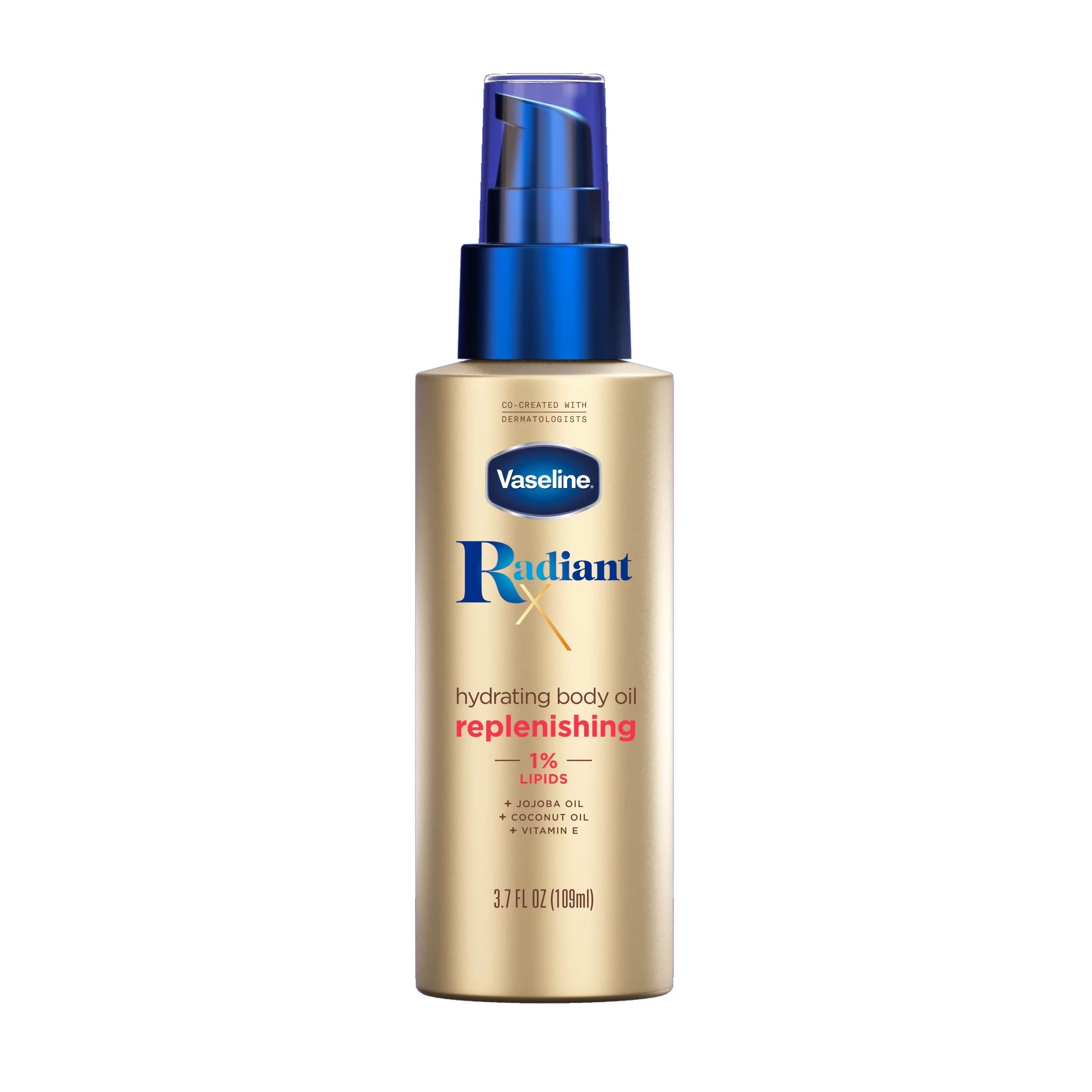 Vaseline Radiant X Hydrating Women's Body Oil with 1% Lipids & Vitamine E All Skin, 3.7 oz - Walm... | Walmart (US)