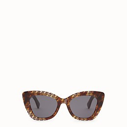 Havana FF sunglasses - F IS FENDI | Fendi | Fendi Online Store | Fendi