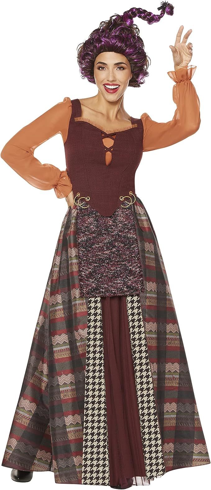 Spirit Halloween Hocus Pocus Adult Mary Sanderson Costume | Officially Licensed | Witch Cosplay |... | Amazon (US)