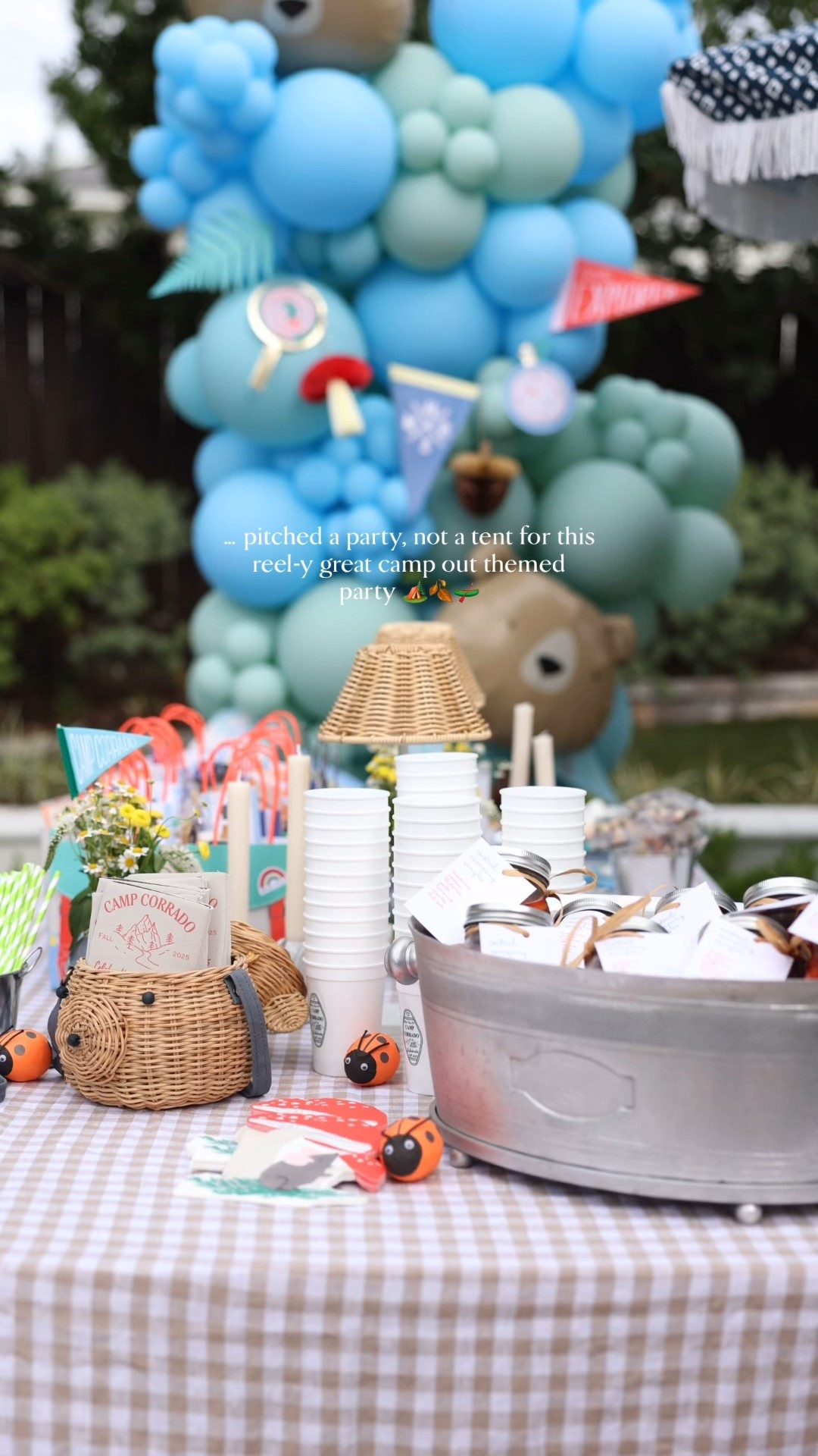 Camping/outdoor party 🍂🏕️🛶 Rounded up all the items to used to bring this party to life!

#LTKParties #LTKKids #LTKSeasonal