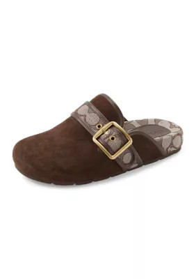 COACH Women's Archival Buckle Clogs | Belk