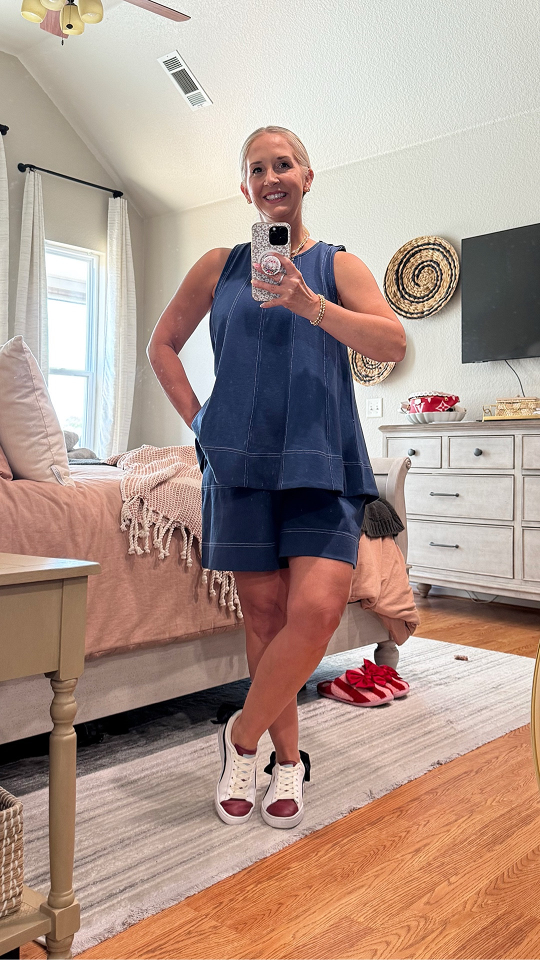 Summer uniform: unlocked ☀️ This Free People short set is my go-to for easy, breezy days. Lightweight, comfy, and cute enough to wear on repeat. Linked my favorite color + a few others I’m eyeing! #LTKsummer #LTKstyle #FreePeople 

#LTKFinds
#LTKfashion
#FreePeopleStyle
#SummerOOTD
#ComfyAndCute
#MatchingSet
#WeekendStyle
#CasualChic
#SummerStaples
#SetStyle
#EasyOutfits

#LTKFindsUnder100 #LTKOver40