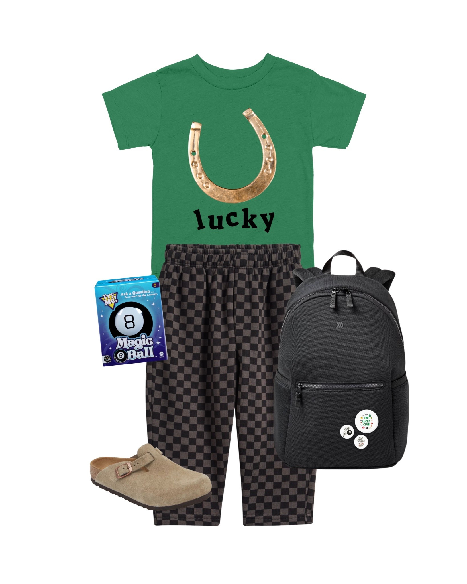 Feeling lucky! Easy outfit for kids 🍀

Comfy, trendy, and perfect for everyday wear.

Graphic tee and buttons are from my shop peachandgoldie.com 

#luckyoutfit #kidsstyle #kidsfashion #kidsoutfitinspo #outfitideasforboys #boysoutfit

#LTKKids