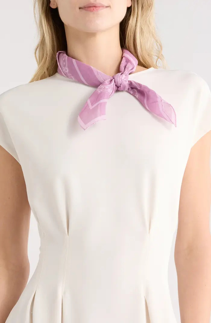 Givenchy Logo Silk Square Scarf | Nordstromrack | Nordstrom Rack