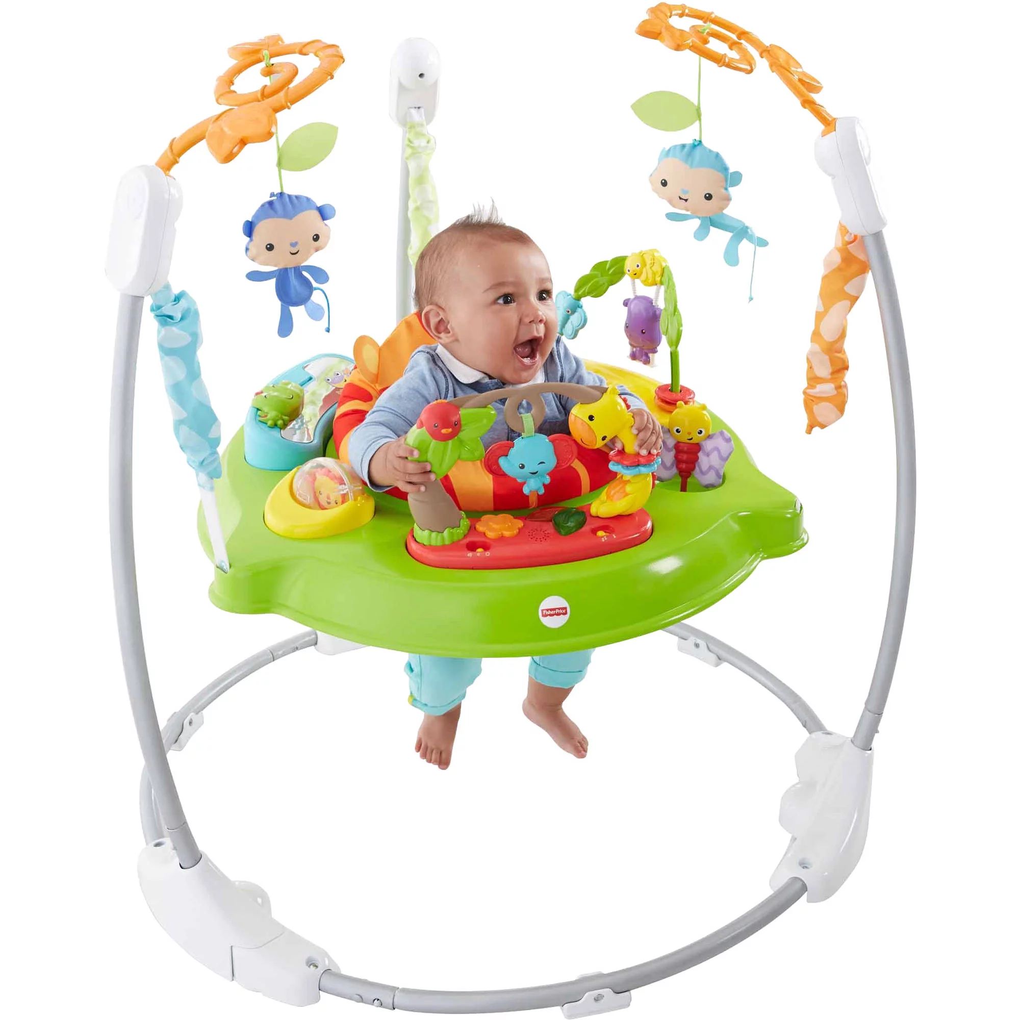 Fisher-Price Roarin' Rainforest Jumperoo | Walmart (US)