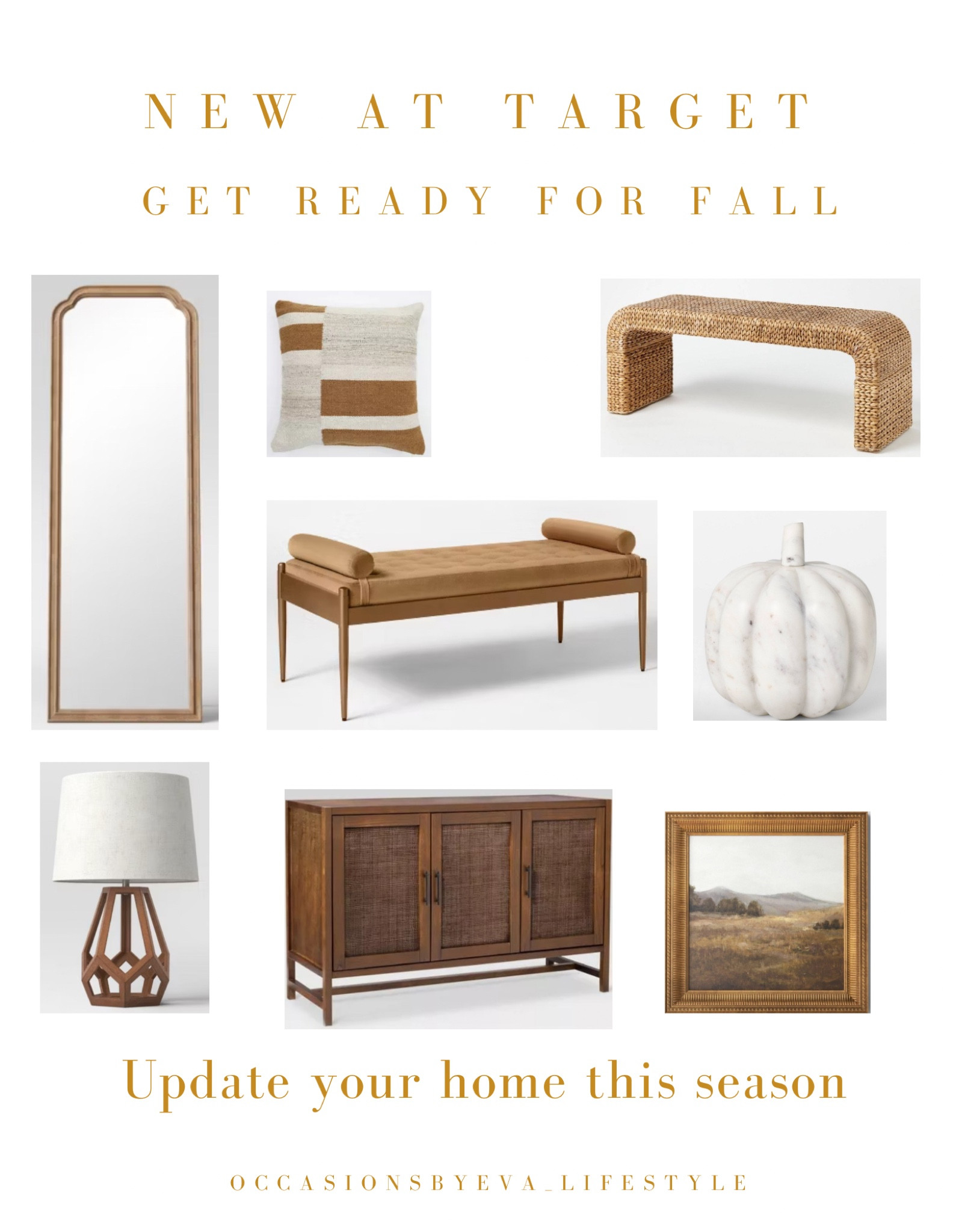 Check out the new Fall style at Target!  I have curated these beautiful home decor pieces for you!  Let me know which one is going home with you!  Check them out on the blue link in my bio!!!

#LTKStyleTip #LTKSeasonal #LTKHome