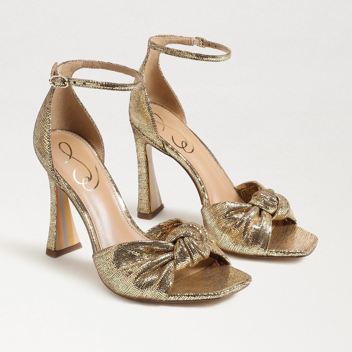 Lucia Ankle Strap Open Toe Heel | Sam Edelman