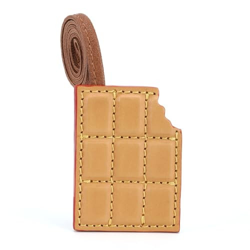 CRAZYSMITH Chocolate Bag Charms,Leather Bag Charm,Purse Charms for Handbags、Crossbody Bags, Cute Bag Accessories Gifts for Women（Honey） | Amazon (US)