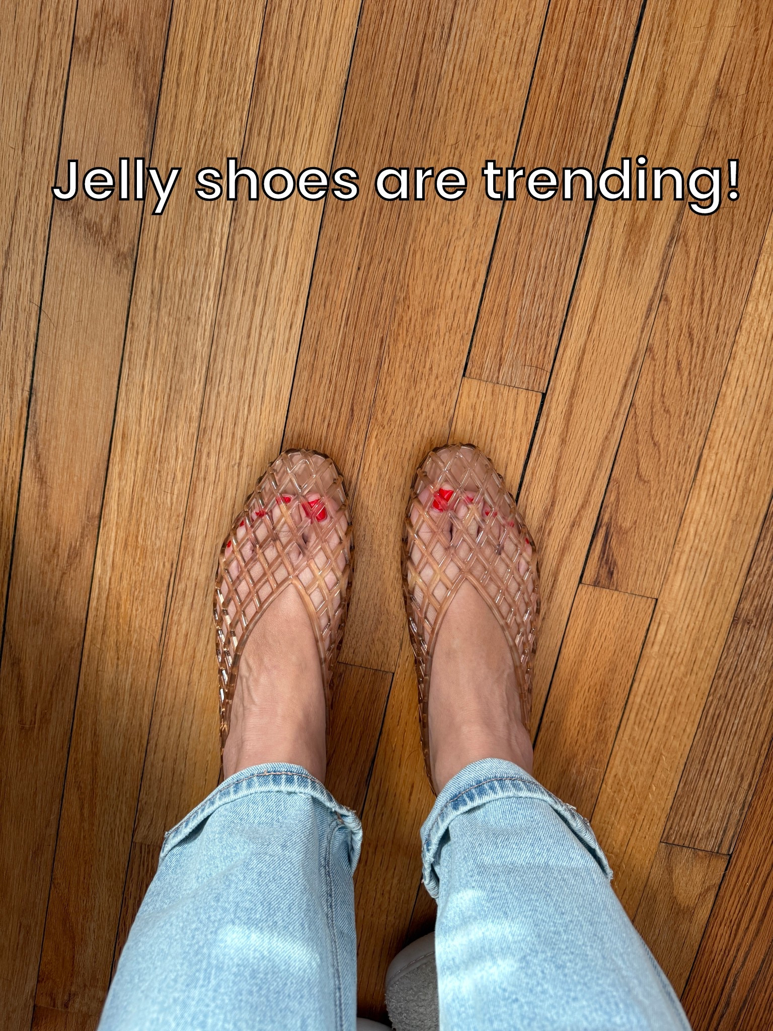 Jelly shoes are all the rage. These are super comfy!

#LTKOver40 #LTKSeasonal #LTKFestival