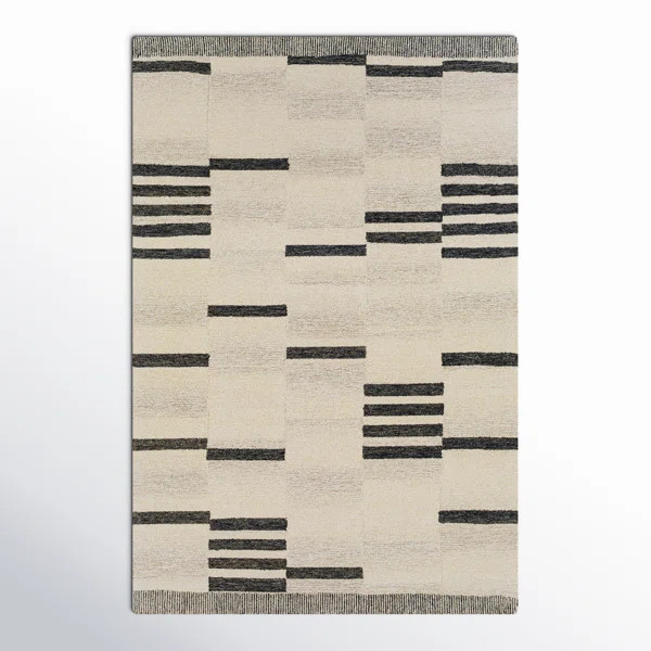 Uptown Hand Tufted Wool Geometric Indoor Rug | Wayfair North America
