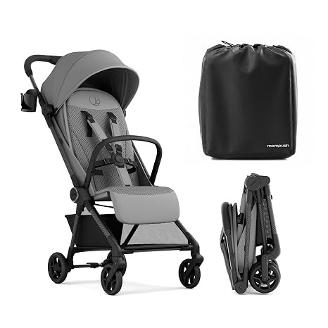 Mompush Nexis Carbon Travel Stroller, Ultra-Lightweight 11.5 lbs, Compact & Airplane Carry-On App... | Amazon (US)