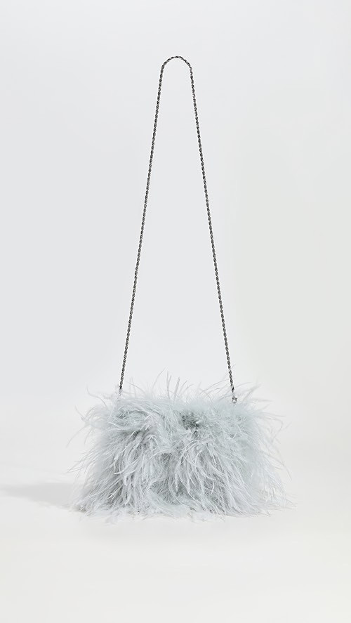 Loeffler Randall Zahara Feather Clutch | SHOPBOP | Shopbop