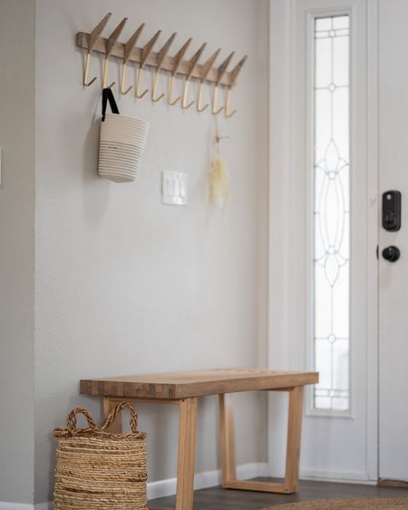A simple entryway with minimal styling. 

#midcentury #entryway #retro #vintage #minimalist #wood #welcoming

#LTKhome