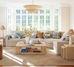 Westwood Square Arm 4-Piece Wedge Sectional (155") | Pottery Barn (US)