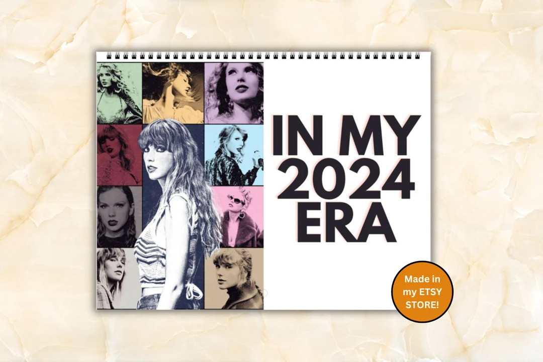 TAYLOR SWIFTIE Calendar Eras Tour 2024 Wall Calendar Taylor - Etsy | Etsy (US)