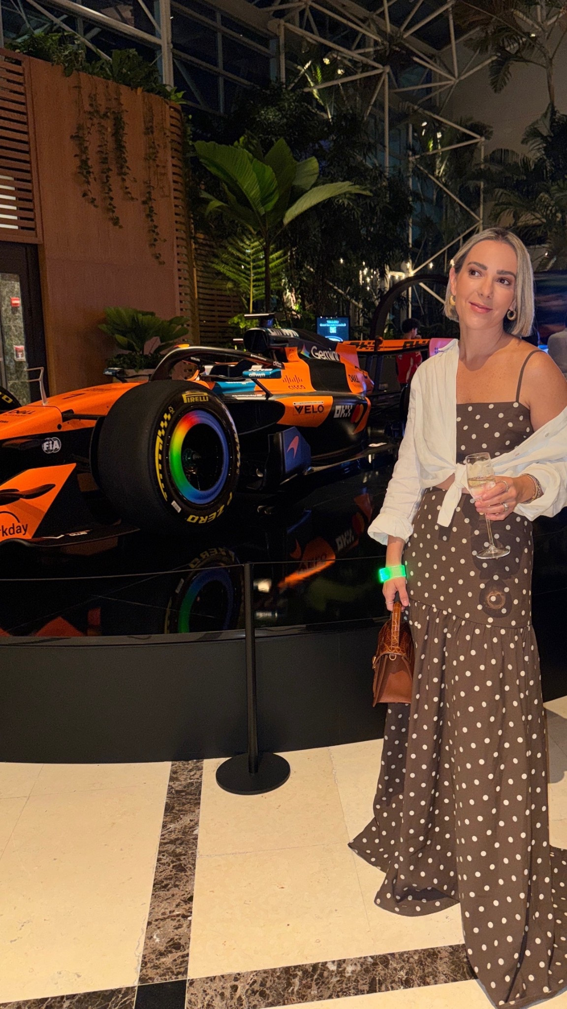 Last night’s outfit! F1 party with Paris Hilton.

Summer outfit, summer skirt, polka dot outfit 

#LTKdayinmylife #LTKootd #LTKgrwm