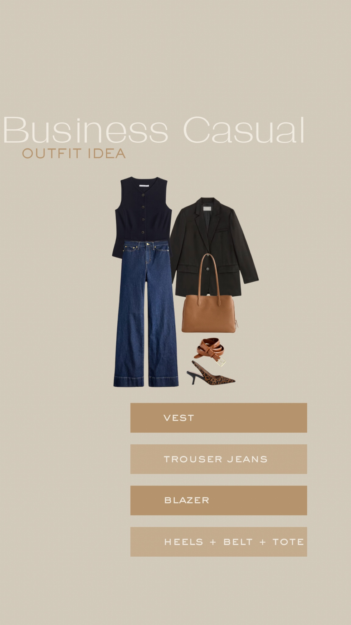 Business Casual Outfit Idea

#LTKStyleTip #LTKWorkwear #LTKFindsUnder100