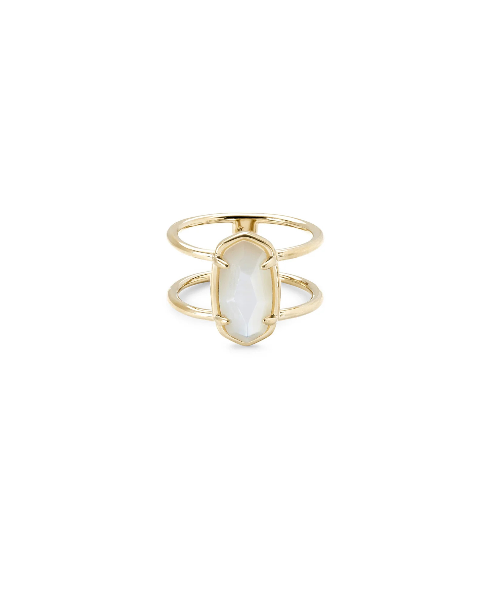 Elyse Gold Vermeil Double Band Ring | Kendra Scott