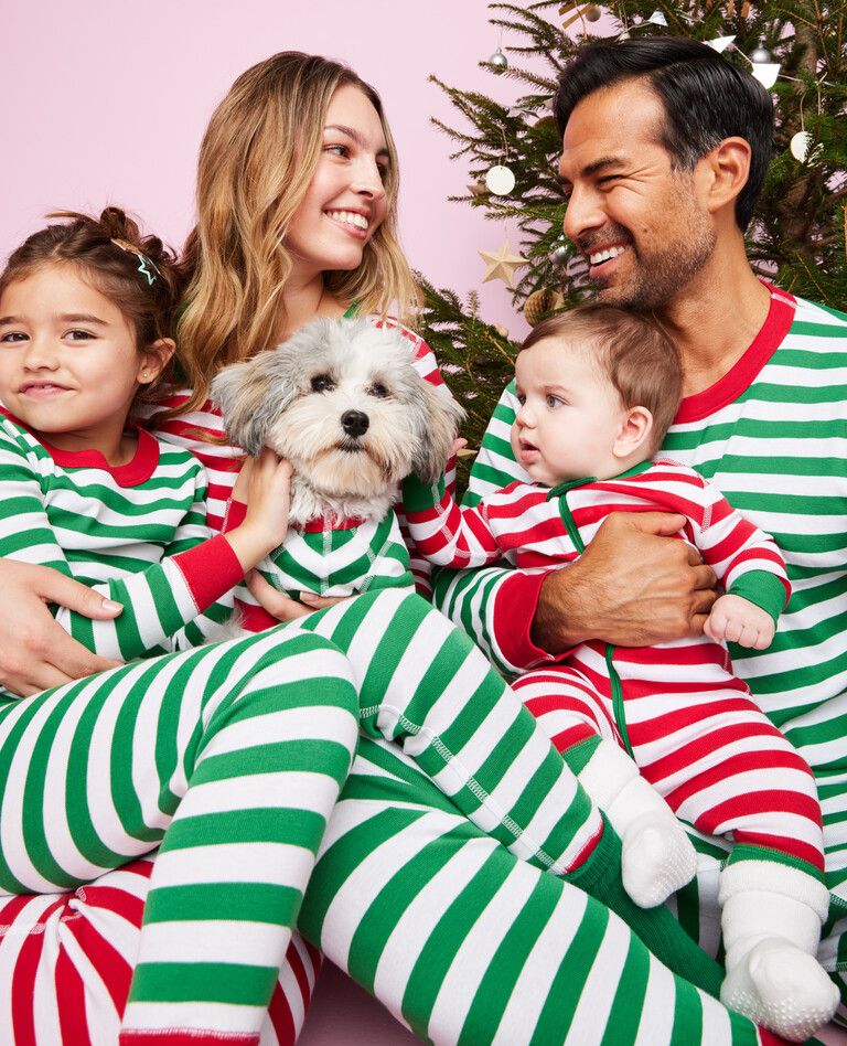 Holiday Stripe Matching Family Pajamas | Hanna Andersson