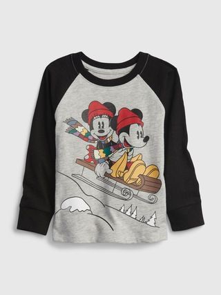 babyGap &#x26;#124 Disney Mickey Mouse Raglan Graphic T-Shirt | Gap (US)