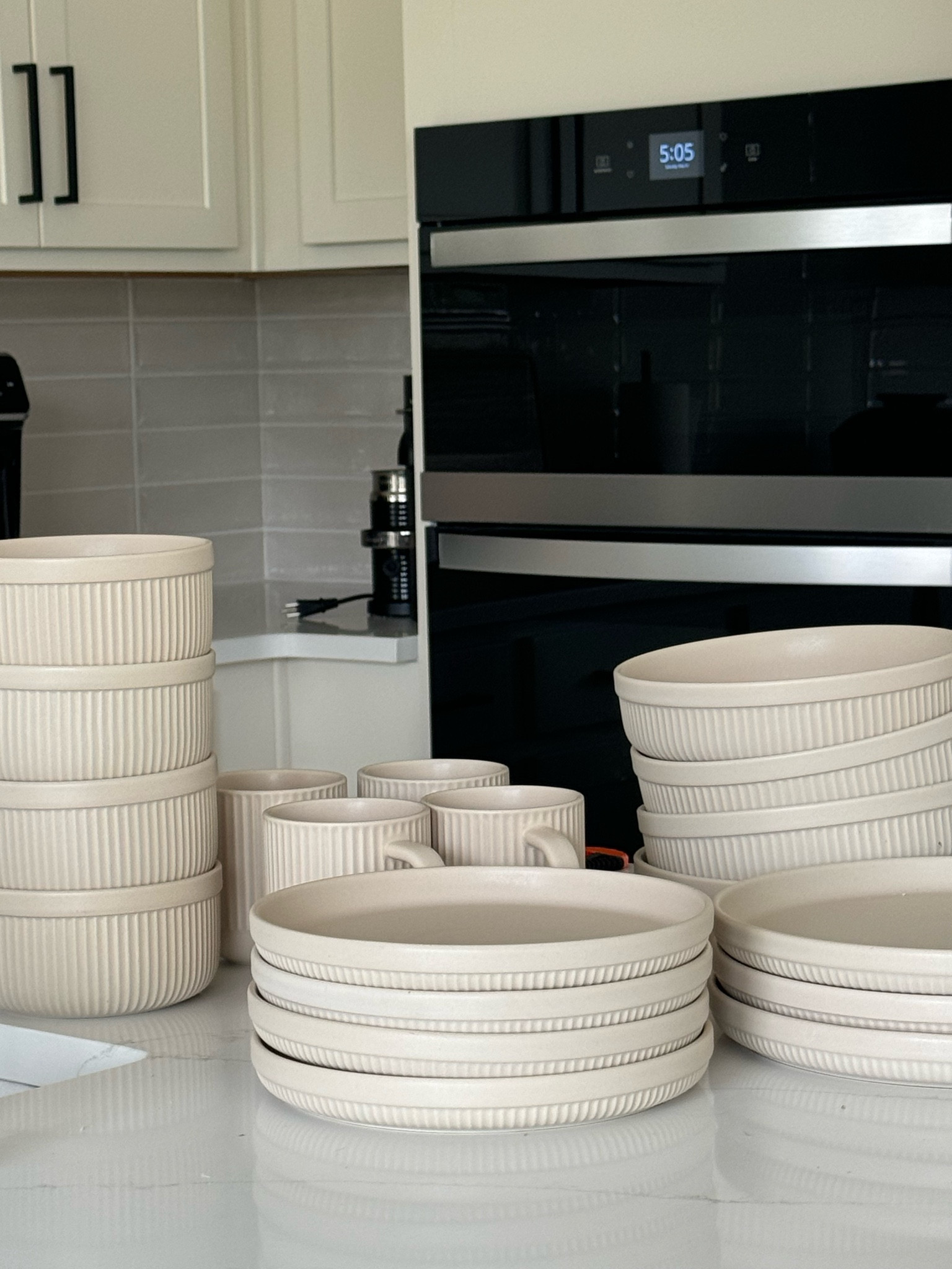 Dinner set — color Oat Milk 🤍🍴 (comes in olive too!)

#LTKHome