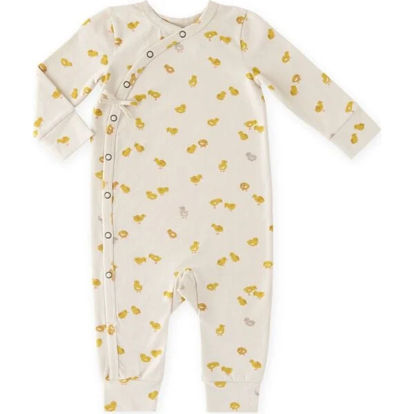The Littles Kimono Romper, Cheerful-Chick | Maisonette
