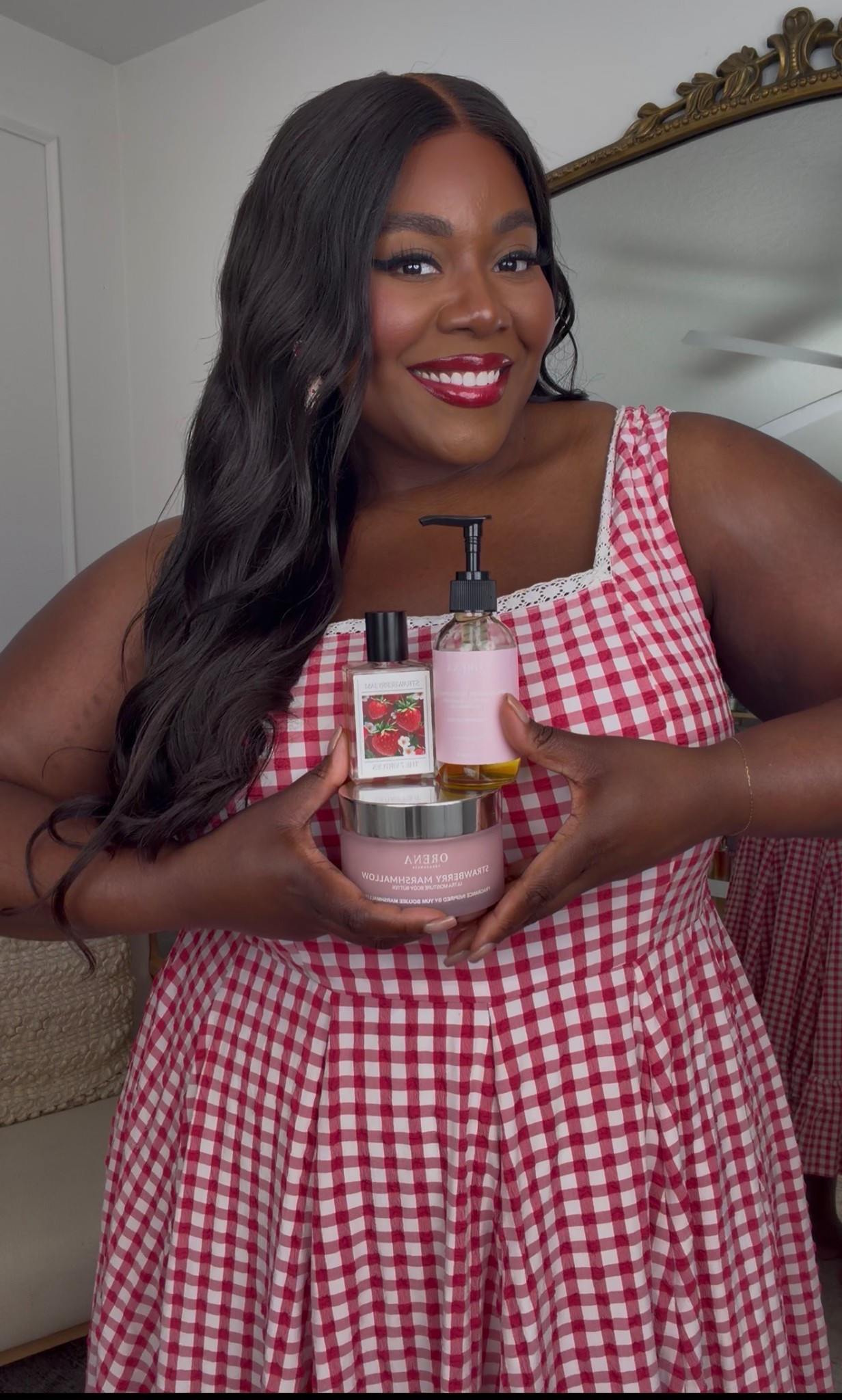 there is no glam without these 

lip combo 
Main character liner 
Nightmoth liner 
400 lipstick
Cherry lip oil 

Dress is old JessaKae 

#LTKSaleAlert #LTKPlusSize #LTKBeauty