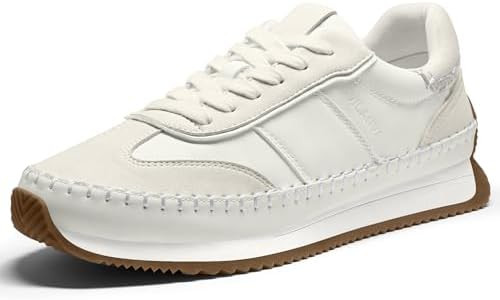 Vilanva Women's Fashion Sneakers Casual Tennis Shoes with Non-Slip Retro Gum Sole Ladies Walking ... | Amazon (US)