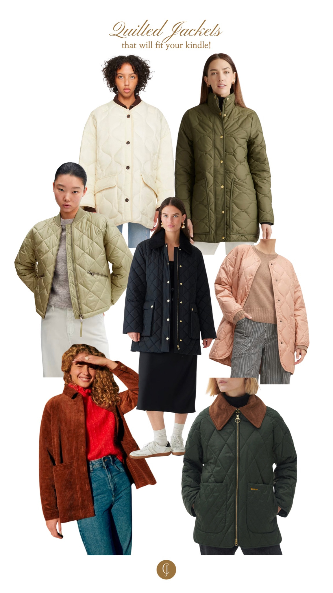 A quilted jacket is a must in the winter to add texture to your fit! And you’re in luck if you’re a kindle owner— all of these should fit a classic Kindle or paper white 📖 

#LTKstyletip #LTKSeasonal #LTKfindsunder100