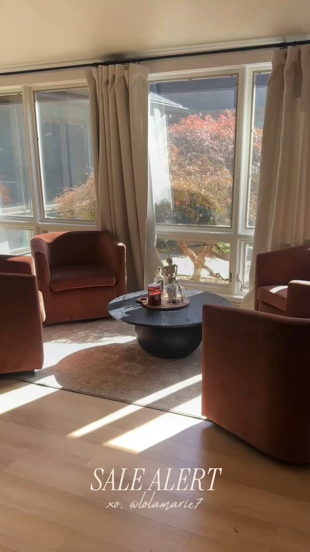 Sale Alert: 

My black table & rug in my kitchen sitting area is on sale for Waydays!! 

#kitchen #cozyhome #fallhome

#LTKHome #LTKSeasonal #LTKSaleAlert