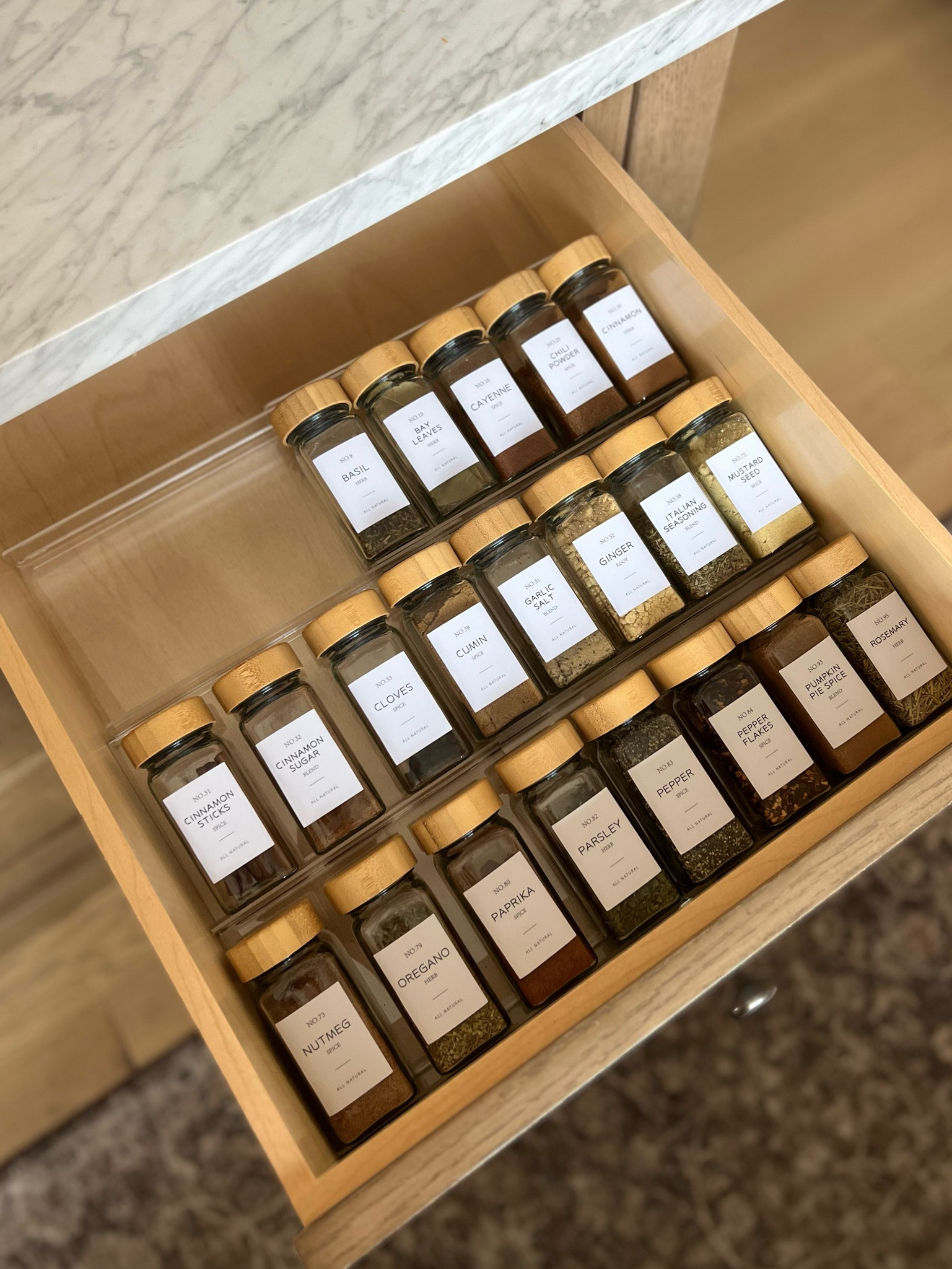 Shop all my favorite organization essentials on sale now for Black Friday at @amazon - including this adjustable acrylic spice rack and glass jars with labels! 

@Amazon #FallFavorites2024 #amazonholiday #ad

#LTKCyberWeek #LTKHome #LTKSeasonal