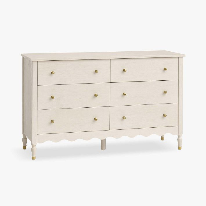 Camille 6-Drawer Dresser (54w x 19d") | Pottery Barn Teen
